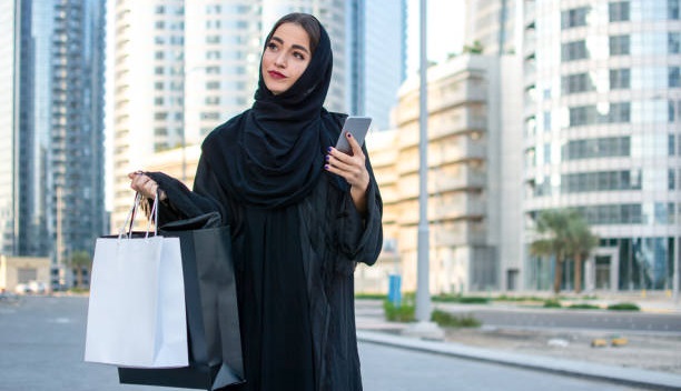 Lady With Abaya